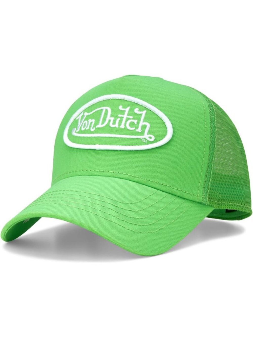 Retro Classic Unisex Trucker Hat - Solid Color Mesh Snapback Baseball Cap